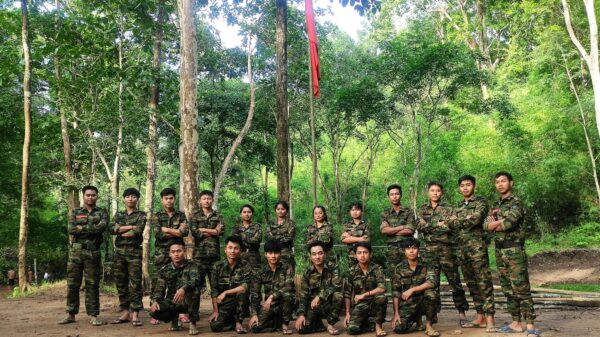 (YRPA) Medical Team ၏ကျန်းမာရေးလှုပ်ရှားမှုများအား တွေ့ရစဥ်၊ People's Defence Force - Htilin