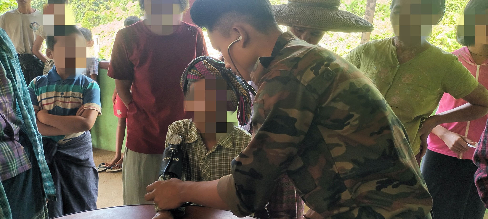 (YRPA) Medical Team ၏ကျန်းမာရေးလှုပ်ရှားမှုများအား တွေ့ရစဥ်၊ People's Defence Force - Htilin