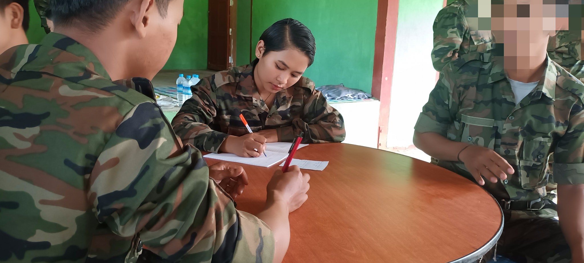 (YRPA) Medical Team ၏ကျန်းမာရေးလှုပ်ရှားမှုများအား တွေ့ရစဥ်၊ People's Defence Force - Htilin