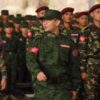 ရက္ခိုင့်တပ်တော်(AA) ဗိုလ်သင်တန်းဆင်းပွဲတစ်ခု၌ တွေ့ရစဉ်၊ဓာတ်ပုံ - AA