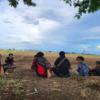 တိုက်ခိုက်ခဲ့သော PDFရဲဘော်များနှင့် ထိခိုက်ဒဏ်ရာရရှိခဲ့သော ရဲဘော်တစ်ဦးအား ဆေးကုသမှုပေးနေစဥ်။ ဓာတ်ပုံ - MG 6ပြောက်ကျားတပ်ဖွဲ့