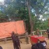 (ကျဆုံး ပြည်သူ့ရဲဘော်အား သင်္ဂြိုလ်နေစဥ်- ကလေးမြို့နယ်- ပကဖ)