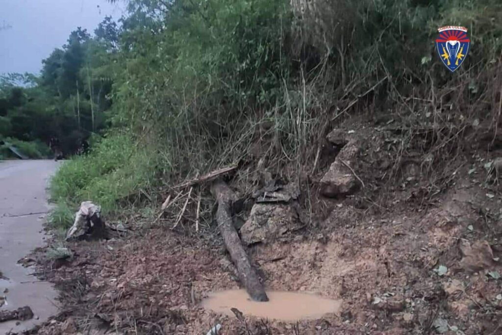 စစ်ကောင်စီတပ်က သုံးထပ်ကွေးအနီးအခြေပြုပြီး လက်နက်ကြီးနဲ့ပစ်ခတ်နေတယ်လို့ ဆို