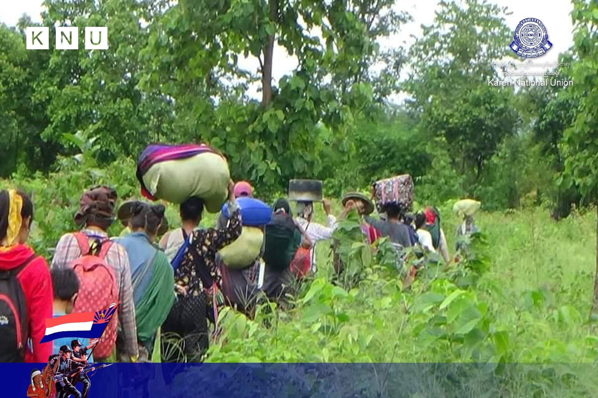 လယ်ဒိုမှာ တိုက်ပွဲဖြစ်နေလို့ ဒေသခံတစ်ထောင်ကျော် ထွက်ပြေးတိမ်းရှောင်နေရ