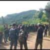 (မတူပီ CDF မှ ရဲဘော်များအား တွေ့ရစဉ်)