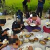 (စစ်ဘေးရှောင် ကျေးရွာများအား ဒေသကာကွယ်ရေးအဖွဲ့များက လာရောက်လှူဒါန်းနေစဥ်၊ဓာတ်ပုံ-B.H.S.R.F)