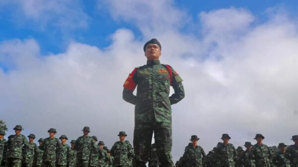 (ကရင်နီပြည်နယ်တွင် စစ်​ကောင်စီတပ်ကို ခုခံတိုက်ခိုက်​နေ​သော ​တော်လှန်ရးတပ်ဖွဲ့များထဲမှ KA ၊ KNDF ၊PDF တပ်ရင်းအချို့ ကို​တွေ့ရစဥ်။ဓါတ်ပုံ-KA၊KNDF ၊PDF)