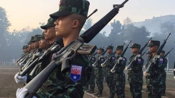 (KNLAတပ်ဖွဲ့ဝင်များ။ ဓါတ်ပုံ-KNU)
