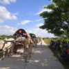ထွက်ပြေးတိမ်းရှောင်နေရသည့် ရွာခံများအား တွေ့ရစဥ်၊ ဓာတ်ပုံ-TCRF-PLA