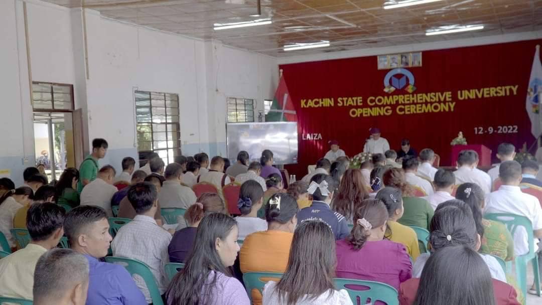 ကချင်ပြည်နယ် KIO/KIA ထိန်းချုပ်နယ်မြေတွင် ပညာရပ်စုံတက္ကသိုလ်ဖွင့်လှစ်