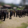 (မင်းတပ် CDFမှ ရဲဘော်များအား တွေ့ရစဥ်၊ Chin Defence Force - Mindat)