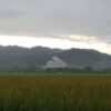 စက်တင်ဘာ ၁၁ ရက်က မိုးဗြဲမြို့တိုက်ပွဲတွင် အကြမ်းဖက်စစ်ကောင်စီက လေယာဥ်အသုံးပြု၍ မြို့တွင်း ဗုံးကြဲခဲ့စဉ်၊ဓာတ်ပုံ - JFK