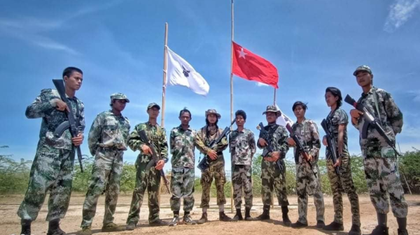 (DRM Rangers Mandalay — PDFမှ ရဲဘော်များအား တွေ့ရစဥ်)