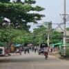 (သာ​ကေတမြို့နယ်တွင် စက်တင်ဘာလဒုတိယပါတ်ကပစ်​ခတ်မှုဖြစ်ပွားပြီး​နောက် စစ်​ကောင်စီရဲများ​ရောက်လာစဥ်။ ဓါတ်ပုံ-CJ)