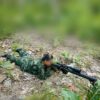 (​ကော်ဘရာစစ်​ကြောင်းမှလက်​ဖြောင့်​သေနတ်သမားတစ်ဦးတိုက်ပွဲဝင်​နေစဥ်။ ။ဓါတ်ပုံ-Cobra Column)