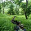 (PDF တမူးမှ ရဲဘော်များအား တွေ့ရစဥ်)