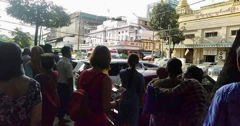 (ပစ်ခတ်မှုဖြစ်ပွားသည့် ပန်းဘဲတန်းမြို့နယ် သိမ်တော်ကြီးအနီး ဝန်းကျင်အား ယနေ့ညနေပိုင်းက တွေ့ရစဥ်၊ဓာတ်ပုံ - CJ)