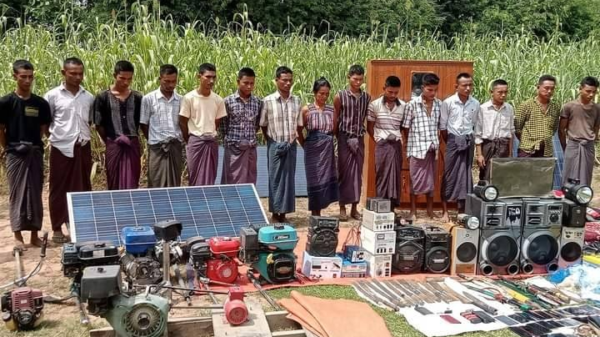 ဓာတ်ပုံ-ဝက်လက်မြို့နယ်၊ နယ်စည်းမခြားတော်လှန်ရေးအင်အားစု၊ရွှေဘိုခရိုင်တပ်ရင်း (၁၈)