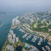 Sentosa Cove in Singapore, where Tay Za owns a villa