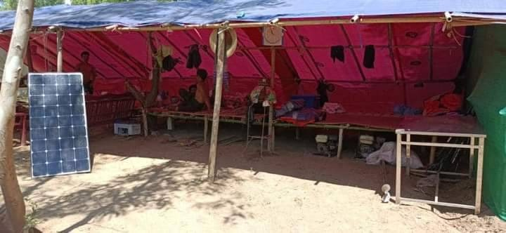 မတ္တရာမြို့နယ် ကျွန်းပေါ်ရှိ ကျေးရွာများ ထွက်ပြေးတိမ်းရှောင်နေရ