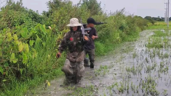 (စစ်ဆင်ရေးတစ်ခုတွင် တွေ့ရသည့် SNAKE EYES PDF တပ်ဖွဲ့ဝင်အချို့၊ ဓာတ်ပုံ - SNAKE EYES PDF)