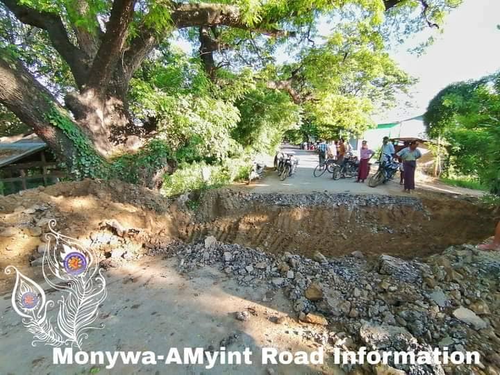 (သတင်းဓာတ်ပုံ-မုံရွာ-အမြင့်လမ်းသတင်းမှန်ပြန်ကြားရေးနှင့် CJ)