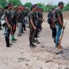 ဘုတလင်မြို့နယ် ပြည်သူ့ကာကွယ်ရေး BDL-PDF တပ်ဖွဲ့ဝင်အချို့အား တွေ့ရစဉ်၊ဓာတ်ပုံ- Bdl-PDF