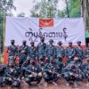 (MSDF (တောင်ပိုင်း)မှ (၇၅) နှစ်မြောက်မွန် တော်လှန် ရေးနေ့ အခမ်းအနားကျင်းပနေစဉ်။ ဓာတ်ပုံ - MSDF)