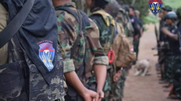 (​ကော်ဘရာတပ်ဖွဲဝင်များ။ဓါတ်ပုံ-Cobra Column)