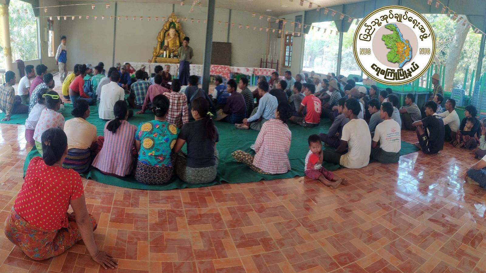 (ရေစကြိုမြို့နယ်၊ ရပ်/ကျေး ပကဖ၊ ပအဖ အဖွဲ့များ ပြည်သူ့ဆန္ဒဖြင့် ရွေးကောက်ဖွဲ့စည်းနေစဥ်၊ ဓာတ်ပုံ - ရေစကြိုမြို့နယ် ပြည်သူ့အုပ်ချုပ်ရေးအဖွဲ့)
