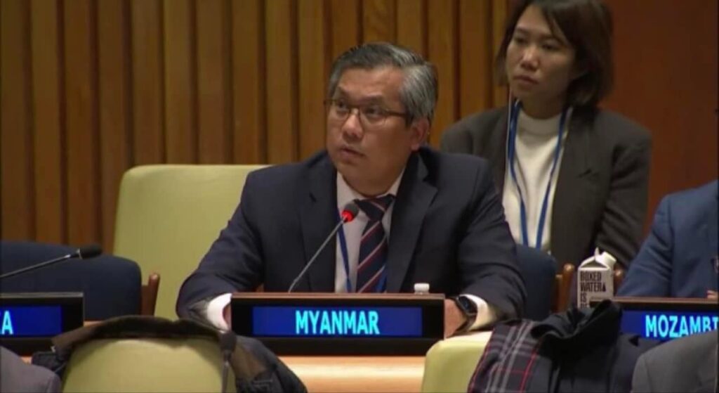 စစ်တပ်ကို အရေးယူနိုင်ရေး ICC အားအဆိုပြုရန် ကုလလုံခြုံရေးကောင်စီသို့ မြန်မာသံအမတ်ကြီး တိုက်တွန်း