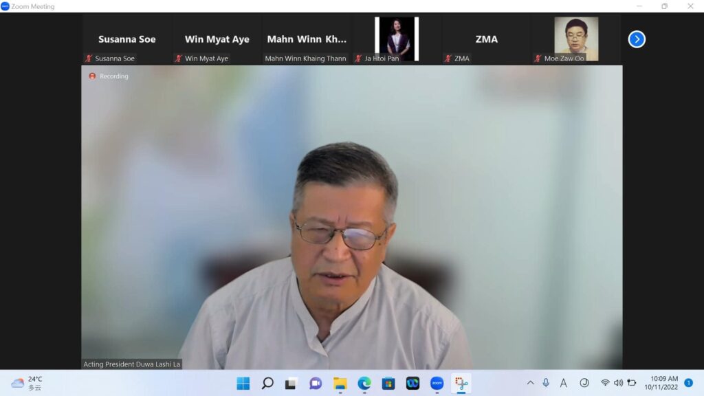 မြို့ပြများအထိ စစ်ဆင်ရေးနယ်များဖြစ်လာနိုင် သည်ကို ကြိုတင်တွက်ဆထားရန် ယာယီသမ္မတ သတိပေး
