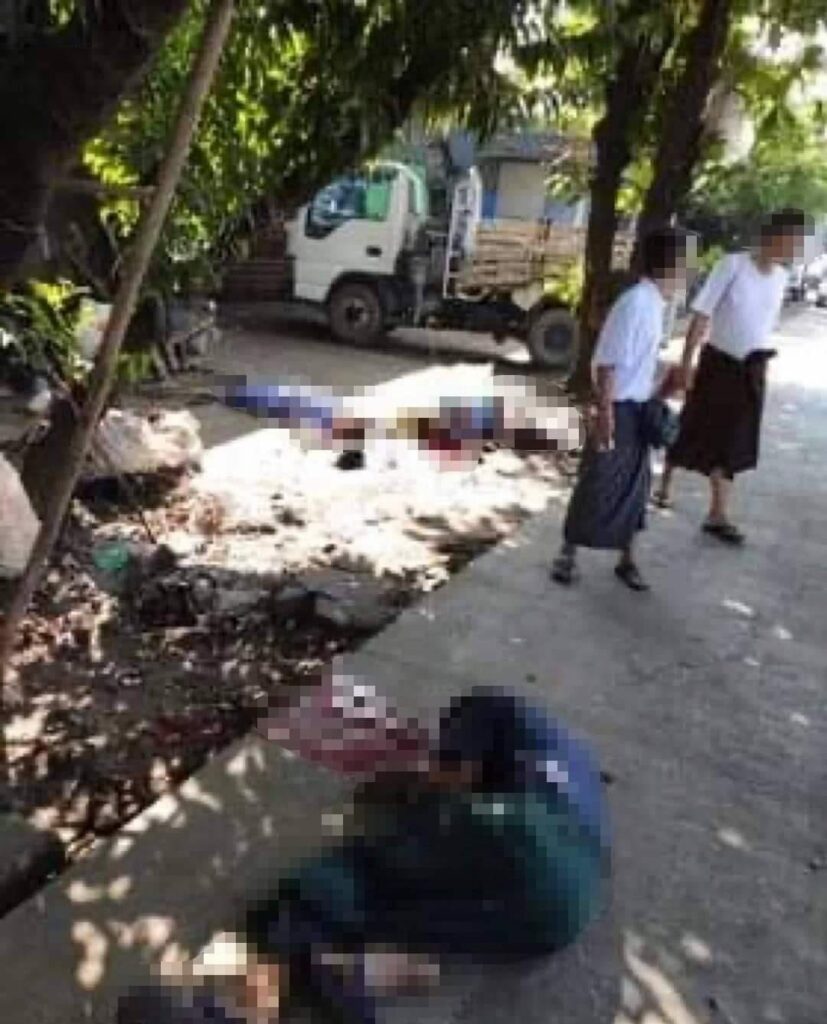 ခွင့်နဲ့ပြန်လာတဲ့ စစ်ကောင်စီတပ် ဗိုလ်ကြီးအပါအဝင် သုံးဦး လှိုင်မြို့နယ်မှာ အသတ်ခံရ