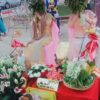 (ရွှေတိဂုံဘုရား၊ သိင်္ဂုတ္တရကုန်း၌ အဆိုပါလိင်ဖျော်ဖြေရေးအရုပ်နှစ်ရုပ်အား ရင်ငွေ့လှုံအသက်သွင်းခြင်းအခမ်းနားပြုလုပ်​နေစဥ်။ ။ဓါတ်ပုံ-Facebook Vial)