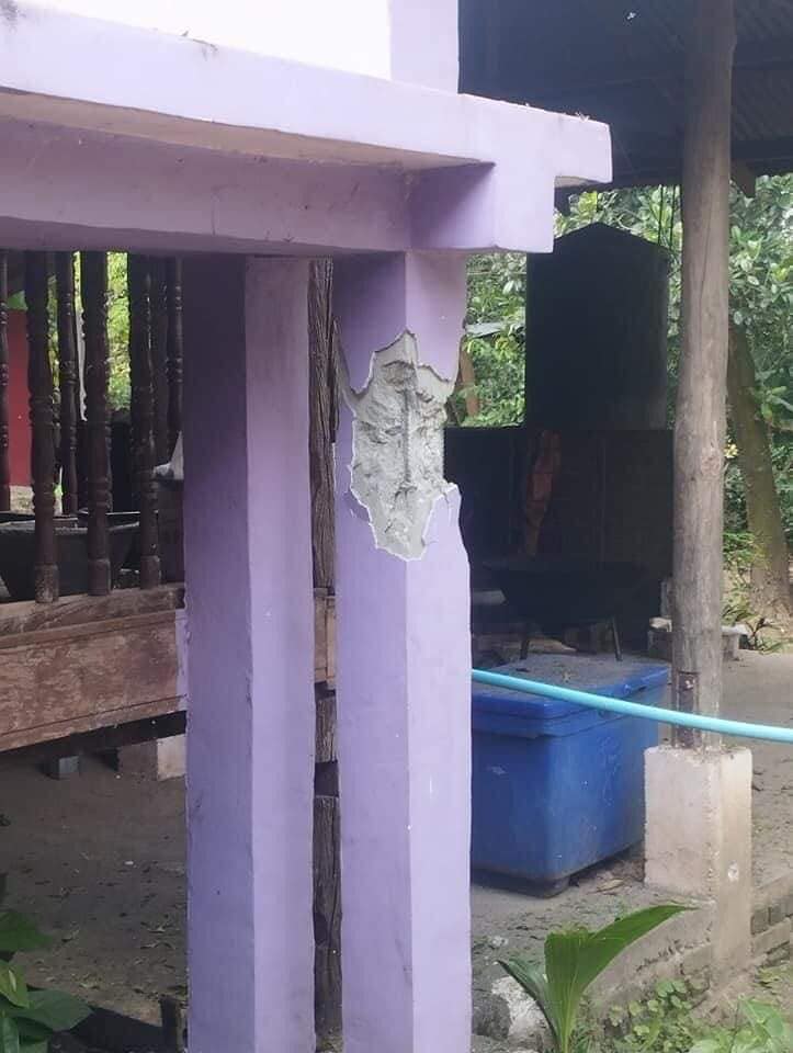 ကော့ကရိတ်မြို့နယ်ထဲက ဘုန်ကြီးကျောင်း လက်နက်ကြီးကျရောက်ပေါက်ကွဲ
