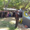 ကျဆုံးရဲဘော်၏ စျာပနအား တွေ့ရစဥ်၊ ဓာတ်ပုံ-ကိုနွေဦး(မြောင်)