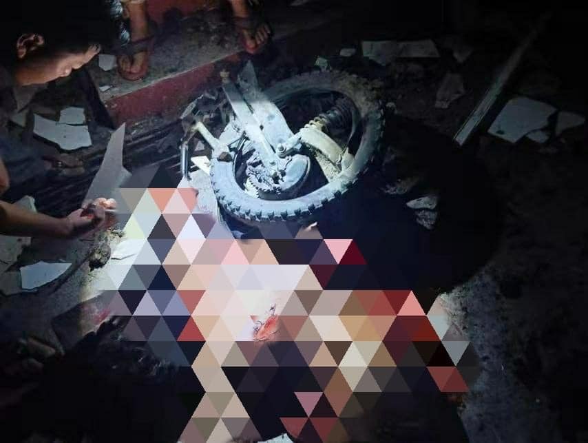 ပေါက်ကွဲမှုဖြစ်ပြီးနောက် မြင်တွေ့ရစဉ်၊ ဓာတ်ပုံ - Kachinwaves
