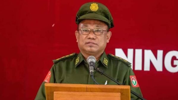 (KIO/KIA သတင်းပြန်ကြားရေးတာဝန်ခံဗိုလ်မှူးကြီး​နော်ဘူ။ ဓါတ်ပုံ-KIA)