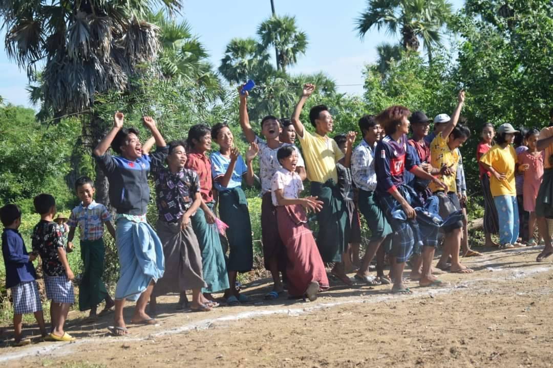 ဓာတ်ပုံ - ရွာပေါင်းစုံသပိတ်ဦးဆောင်ကော်မတီ