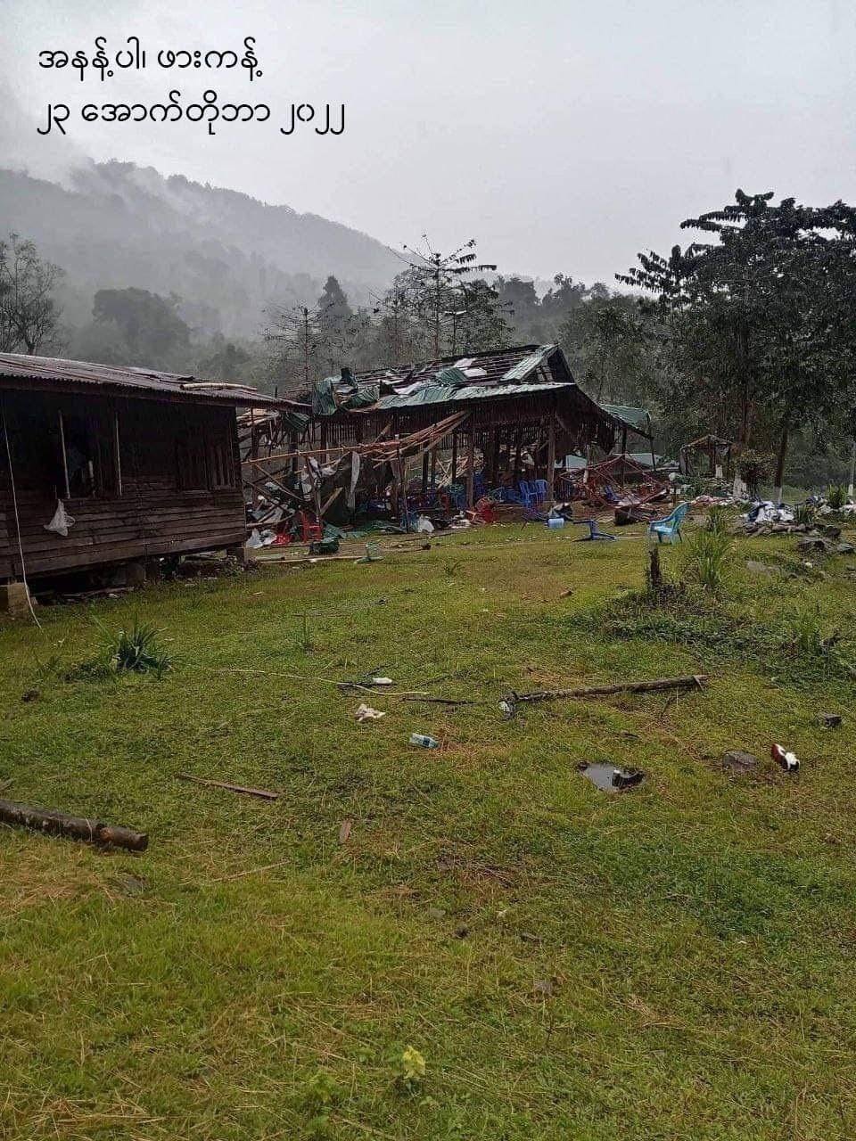 ဖားကန့် အနန့်ပါ လေကြောင်းတိုက်ခိုက်ခံရမှု သေဆုံးသူ ၆၂ဦးရှိ၊ ဒဏ်ရာရလူနာများ ဆေးကုသရန်အခက်အခဲရှိပြီး သေဆုံးသူထပ်တိုးနိုင်ဟု KIA ပြော