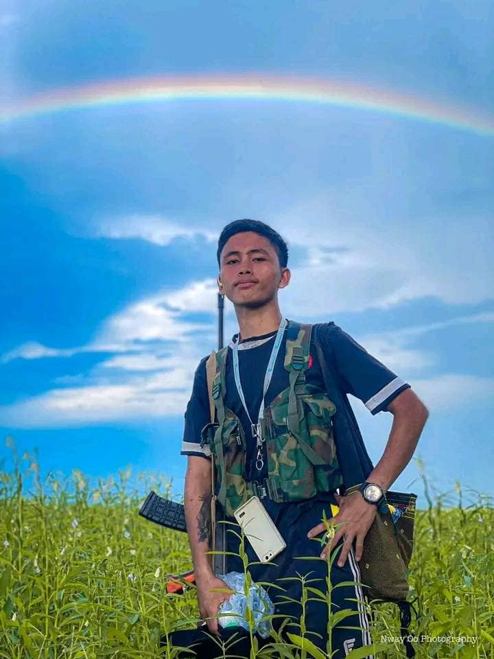 မိုင်းမတော်တဆမှုကြောင့် ကျဆုံးခဲ့သောPDFတပ်ဖွဲ့ဝင်။ ဓါတ်ပုံ-Black Wolf