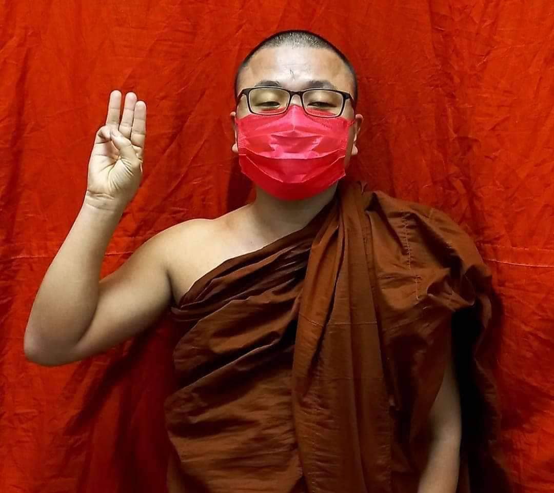 (စစ်ကောင်စီ၏ မတရားဖမ်းဆီးခြင်း ခံရသည့် သံဃသမဂ္ဂ ဆရာတော် ဦးကလျာဏ၊ ဓာတ်ပုံ - သံဃသမဂ္ဂ-မန္တလေး)