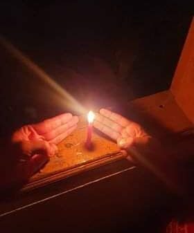 မနေ့ညပိုင်းက မီးပိတ်သပိတ်လူထုလှုပ်ရှားမှု (ဓာတ်ပုံ − မုံရွာလူထုသပိတ်တိုက်ပွဲဦးဆောင်ကော်မတီ/FB)