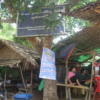 (ဘူးသီးတောင်မြို့ ရန်အောင်မြေ စစ်ရှောင်စခန်းအား တွေ့ရစဥ်၊ဓာတ်ပုံ-BNA)