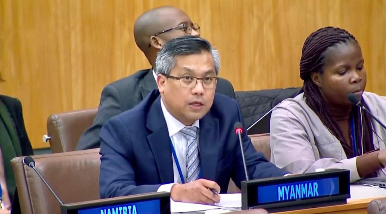 စစ်တပ်ကျူးလွန်မှုများအတွက် ICCသို့ တင်ပို့ရန် အပါအဝင် အချက် ၄ ချက် ကူညီလုပ်ဆောင်ရေး ကမ္ဘာ့နိုင်ငံများကို မြန်မာသံအမတ်ကြီးတောင်းဆို