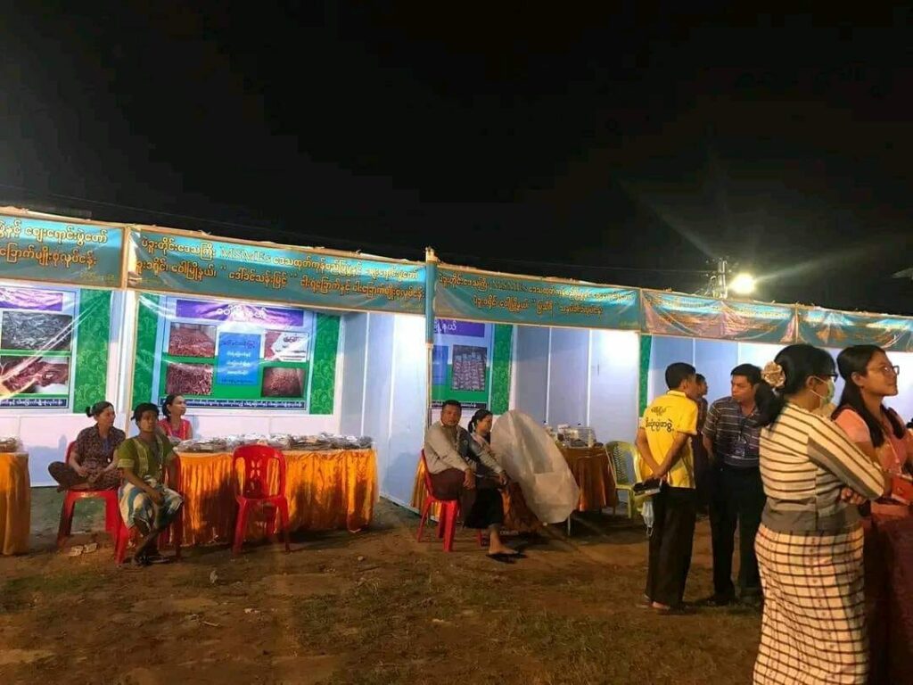 ပဲခူး စစ်ကောင်စီ၏ မီးပုံးပျံပွဲ၌ ငြိမ်းချမ်းရေးမီးပုံးမှမြန်မာနိုင်ငံအလံ ပြုတ်ကျ