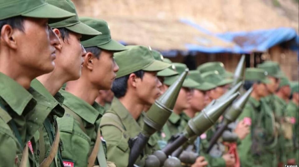 (MNDAA တပ်ဖွဲ့ဝင်များ ။ဓါတ်ပုံ-The Kokang)