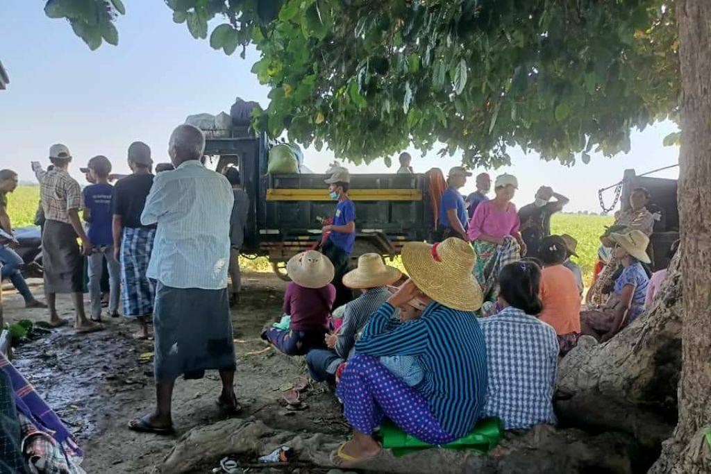 (မြောင်ဒေသစစ်ဘေးရှောင်များ ။ ဓါတ်ပုံ-CDSOM)
