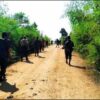 စစ်ဆင်ရေးတစ်ခုတွင်တွေ့ရသည့် တန့်ဆည်ပကဖရဲဘော်များ၊ ဓာတ်ပုံ-တန့်ဆည်(ပကဖ)