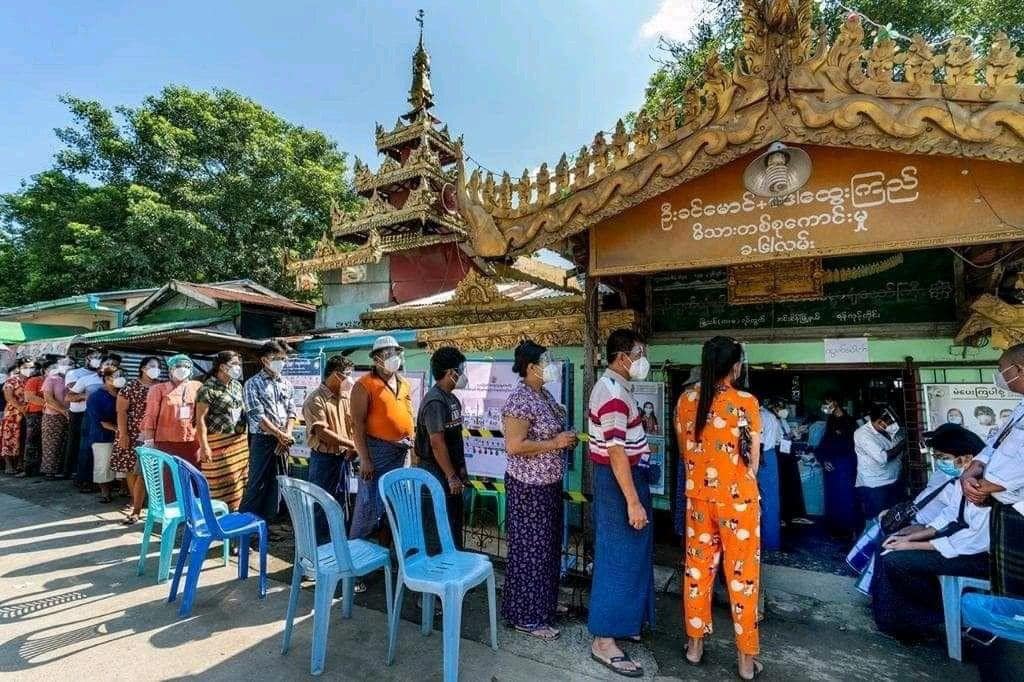 ပြည်သူလူထု၏ ဆန္ဒကို လေးစားလိုက်နာပြီး ဒီမိုကရေစီစနစ် ပြန်လည်ထူထောင်ရေး ပြင်သစ်ထပ်မံတောင်းဆို